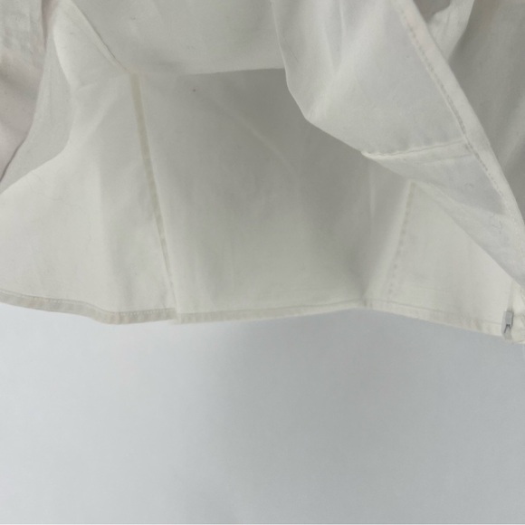 Christy Lynn‎ White Cotton Eyelet Puff Sleeve Top Feminine Romantic - Picture 6 of 13